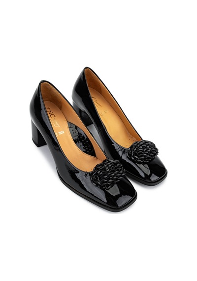 Relax Anatomic Kadın Hakiki Deri Siyah Comfort Ayakkabı 611 H62035-03 Bn Ayk Sk25-26 Black Siyah