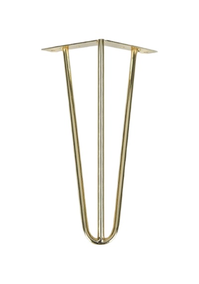 - Mil 20 Cm Gold - Metal Ayak - 5 Adet Sarı