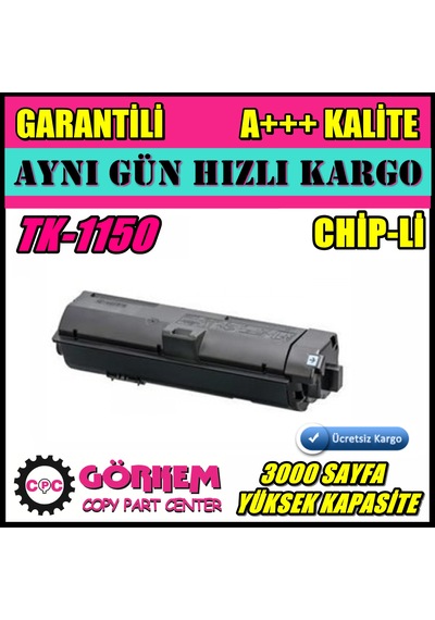 Kyocera M2135Dn / M2635Dn / M2735Dw / P2235Dn Tk1150 Toner Chipli