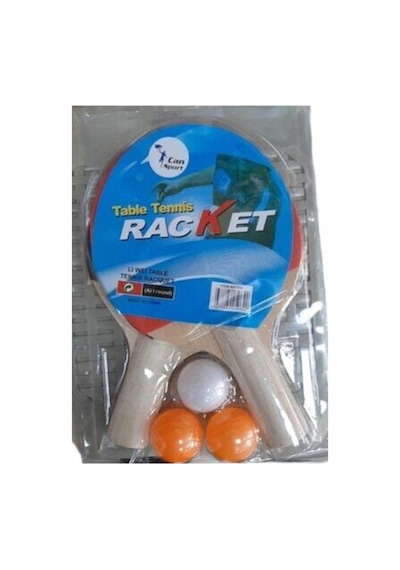 Can Spor Masa Tenisi Raketi 2 Adet Raket 3 Adet Top A Kalite H53454345556443
