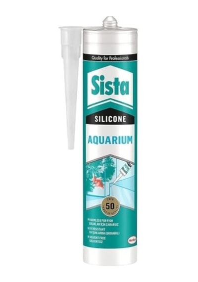 Akvaryum Silikon Siyah 280 Ml/340 Gr