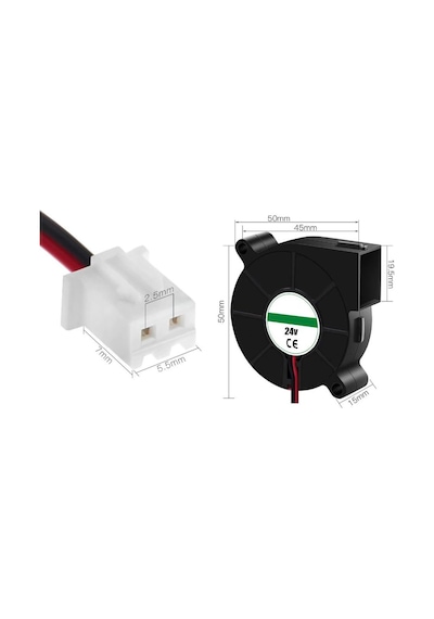 5015 Salyangoz Fan(24v)
