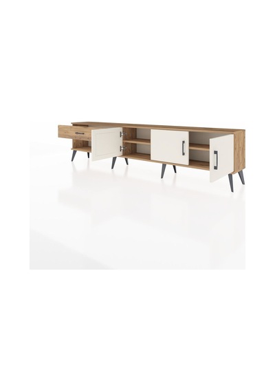 Arges Tv Ünitesi 2 Raflı Tek Çekmeceli 3 Kapaklı 220x30x51 Çam-aytaşı/çam Aytası/atlas Çam - Atlas Çam Arges Tv Ünitesi 2 Raflı Tek Çekmeceli 3 Kapaklı 220x30x51 Çam-aytaşı/çam Aytası/atlas Çam - Atlas Çam
