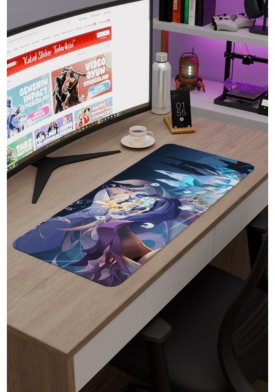 Kokomi Genshin Impact Anime Gacha V5 - 70x30 Xl Gaming Mouse Pad Fare Altlığı