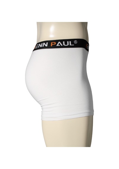 Kenn Paul Erkek Beyaz Premium Modal Boxer Yumuşak Kumaş Rahat Boxer Beyaz