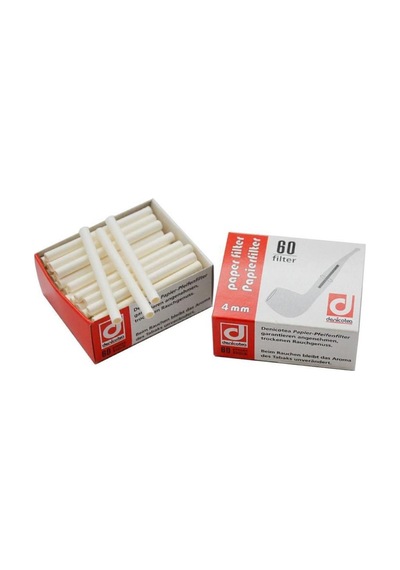 Denicotea 10144 Pipo Filtresi 4Mm 60 Adet