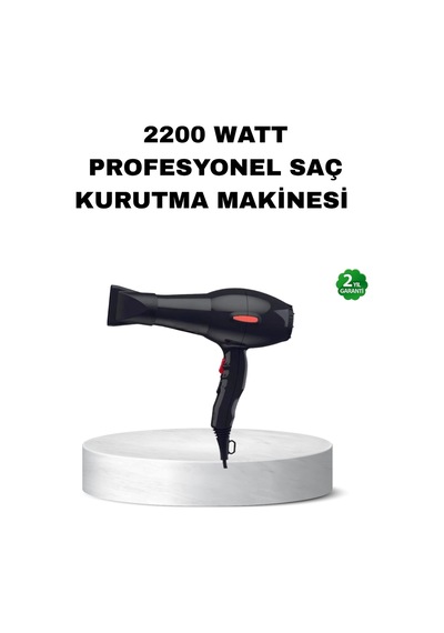 Mey İthalat Profesyonel Saç Kurutma Makinesi Ac Motor, Soğuk Üfleme, 2 Hız Kademesi