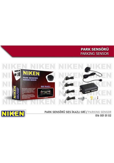 NIKEN 160010102 PARK SENSÖRÜ SES İKAZLI GRI