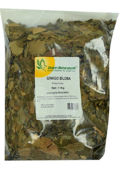 Ginkgo Biloba Otu Doğal 1000 Gr Paket