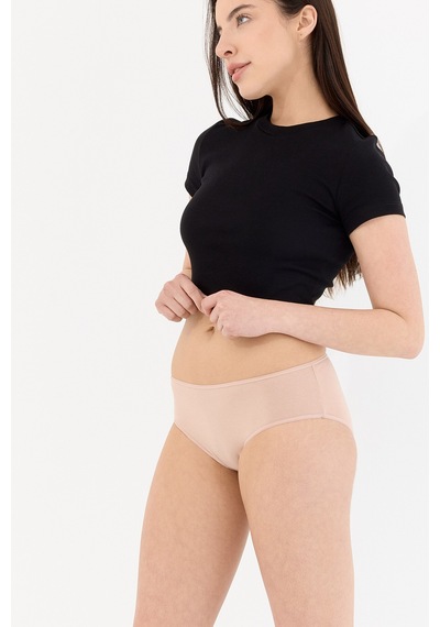 Air Ten Yüksek Bel Slip Külot Ten