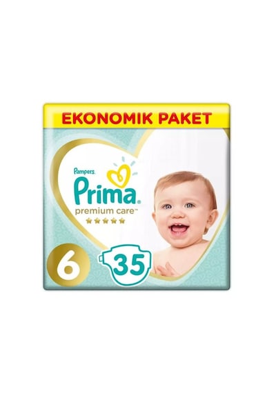 Prima Bebek Bezi Premium Care 13 + KG 6 Beden Ekonomik Paket 2 x 35 70 Adet 2'li