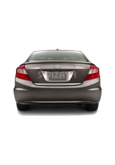 S-Dizayn Honda Civic Krom Bagaj Alt Çıta 2012-2016