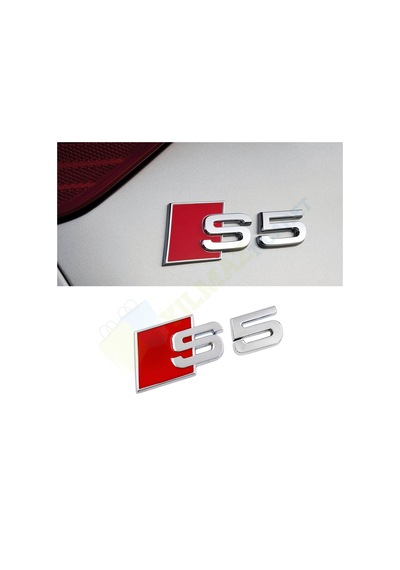 Audi S3 S4 S5 S6 S8 Metal Logo Arka Bagaj Arma Amblem