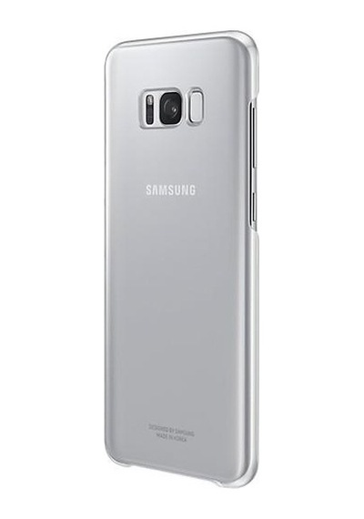 Galaxy S8+ İle Uyumlu Şeffaf Koruyucu Kılıf Gri Ef-qg955csegww