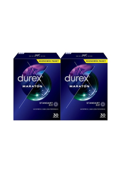 Durex Maraton Standart Fit Geciktiricili Prezervatif 30 Lu X 2 A PKT.DUREX.090