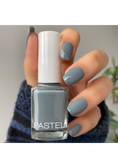 Pastel Oje 243 Gri Mavi Nail Polish Kış Kadın Kozmetik Klasik Trend