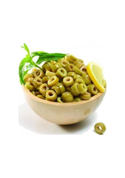 Farga Gıda Yeşil Dilimli Zeytin 1 KG