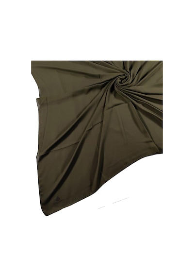 Mim Eşarp Mısırlı Eşarpları Queen Krep Düz Renk Eşarp 110x110 Cm Çimen Yeşili