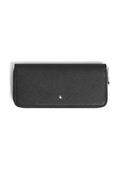 Montblanc Sartorial Deri 8 Bölmeli Cüzdan 222949 Siyah