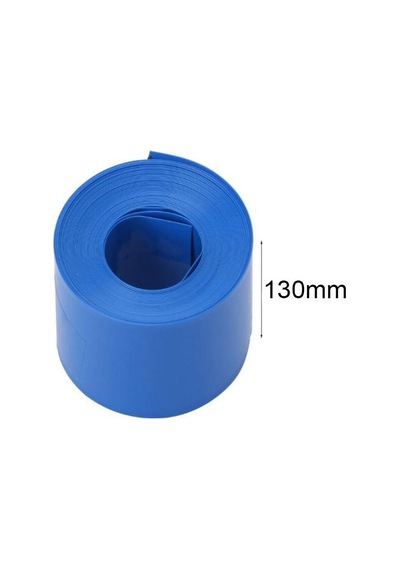130x0.15 18650 Batarya Pvc Shrink Kaplama Makaron 100cm