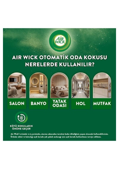 Air Wick Kırmızı Orman Meyveleri Oda Kokusu Freshmatic Yedek Spreyi 6x250 Ml Kırmızı Meyveli Çiçeksi