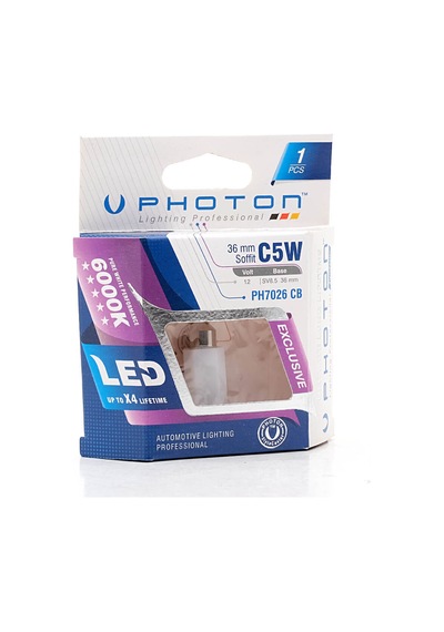 Photon C5W 12V 36Mm Sofit Exclusive Serisi Can-Bus Led   Ph7026