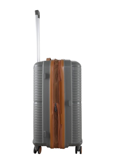 Mçs Group V379 Aura Y.üretim Pp Valiz 65 Cm S21yy100014265 11156 Gri/hardal