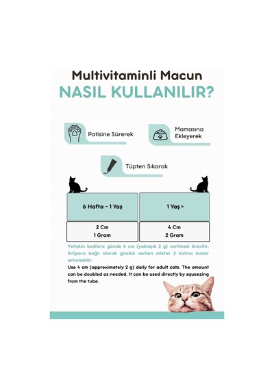 Bağışıklık Ve Tüy Sağlık Seti B Complex Biotin Damla & Multi Paste Multivitaminli Macun