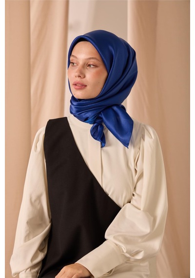 Silk Home Düz Shiny Eşarp 75006-64 Saks