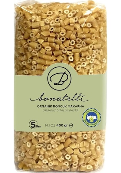Bonatelli Organik Boncuk Makarna 400 G