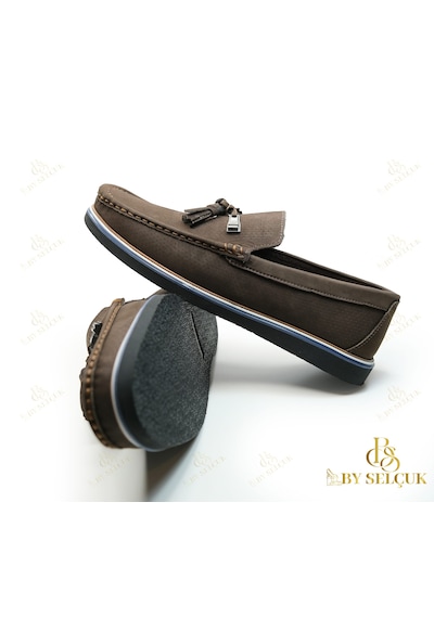 Loafer Nubuk Kahve Kahve Nubuk