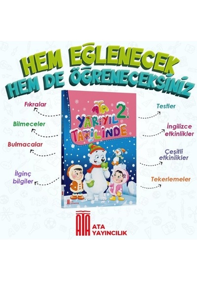 Ata Yayıncılık 2. Sınıf Ata Yarıyıl Tatilinde