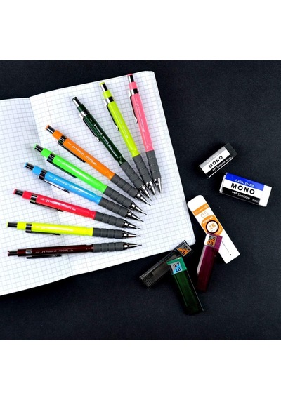 Sh-300 Grip Mekanik Kalem Uç Boyutu 0,7 Mm Öğrenciler, Yetişkinler, Ev, Okul, Ofis, Kırtasiye K Nane Yeşili