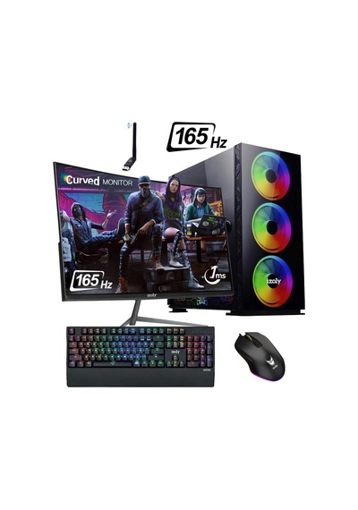 Izoly ST998761 i5-12400F 16 GB 512 GB M.2 NVMe GTX1660S 6 GB 24" Free Dos Masaüstü Oyuncu Bilgisayarı