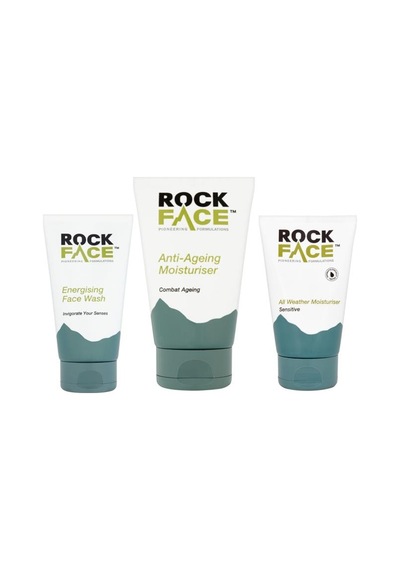 Rock Face Erkek Banyo Bakım Seti (Yüz Yıkama Jeli-Enerji Veren Krem- Krem) BBS03