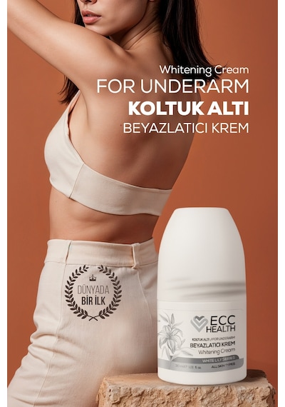 Ecc Health Koltuk Altı Beyazlatıcı Krem 30 ML