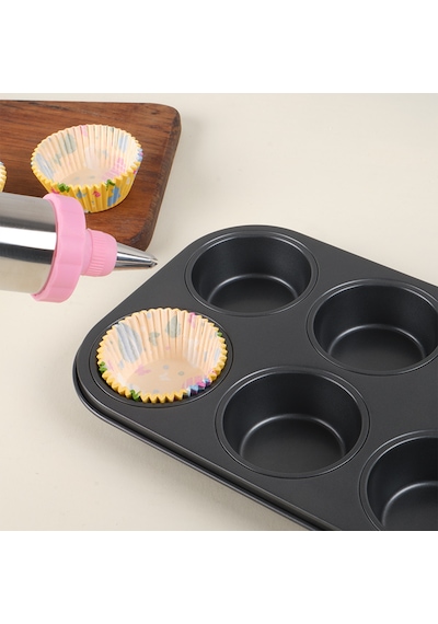 Guardini Muffin Kalıbı 6'lı Renkli