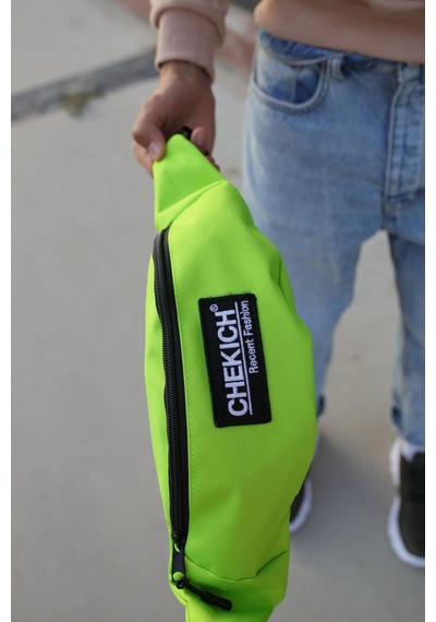 Chekich Cnt002 - Keten Erkek Çapraz Çantası Yesıl