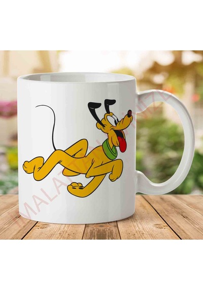 Disney-pluto-free-download-png İki Tarafı Baskılı Kupa Bardak.jpg