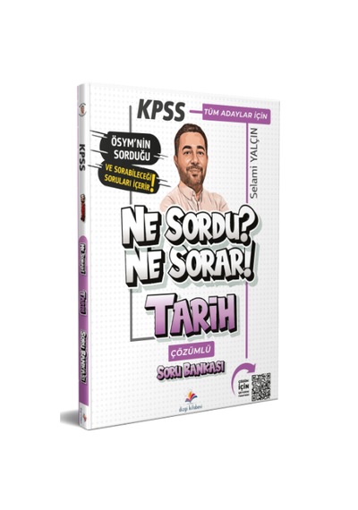Dizgi Kitap 2026 Ne Sordu Ne Sorar Tüm Adaylar İçin Kpss Tarih Pdf Çözümlü Soru Bankası Selami Yalçın