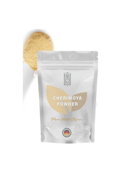Organik Çerimoya Meyvesi Tozu 50g, Premium Cherimoya Powder, Organik Vegan Katkısız