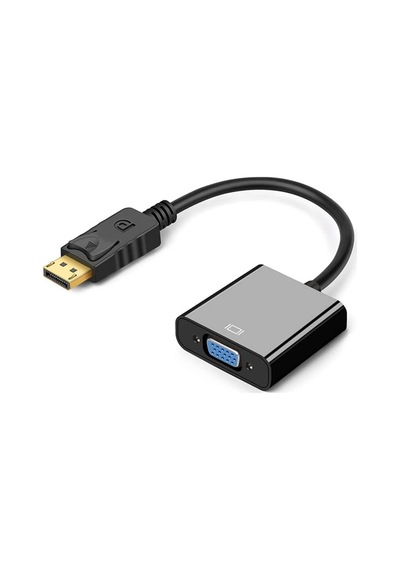 Displayport To Vga Çevirici Kablo Dp-vga Dönüştürücü