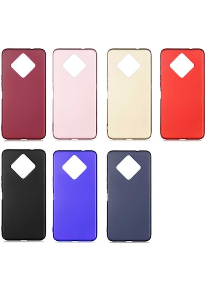 İnfinix Zero 8 Kılıf Zore Premier Silikon Kapak Gold