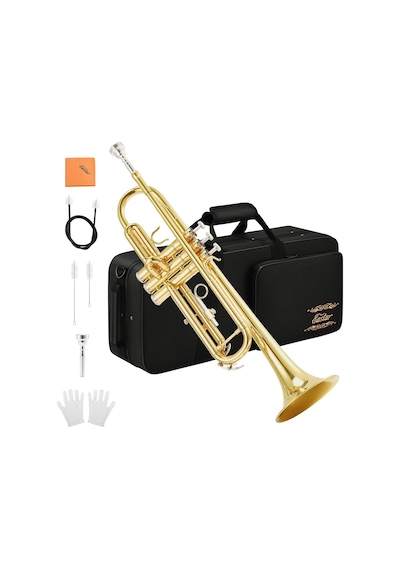 Eastar Etr-380 Standard Si Bemol Trompet Golden