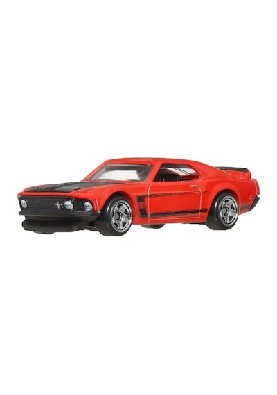 Hot Wheels 60. Yıl Mustang Serisi Arabalar 69 Ford Mustang Boss 302 Grt01 - Jby51 Çok Renkli