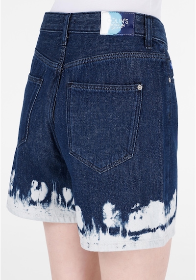 Colin's Colins Mom Fit Yüksel Bel Kadın Mavi Jean Şort Cl1069628 Q1.v1 Dn43549 Denim