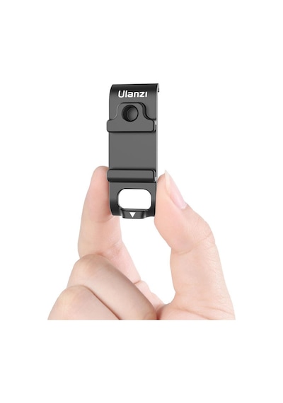Ulanzi G9-6 Gopro Hero 9 Kablo Girişli Pil Kapağı Siyah