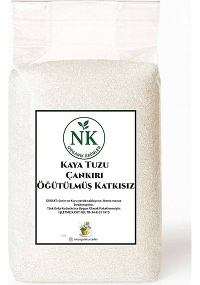 Kaya Tuzu Çankırı Öğütülmüş Katkısız 1kg