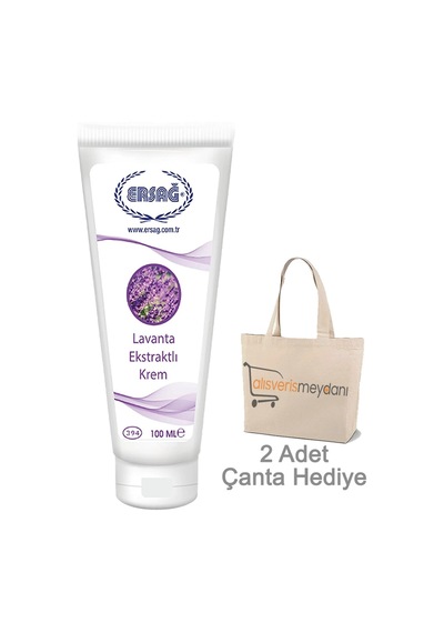Ersağ Lavanta Ekstraktlı Krem - 100 Ml