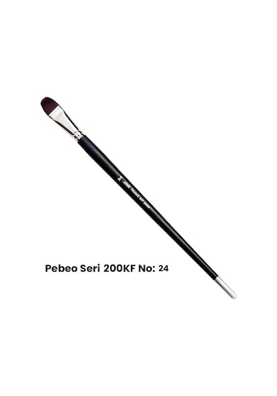 Pebeo 200Kf Seri Sentetik Kedi Dili Fırça No 24